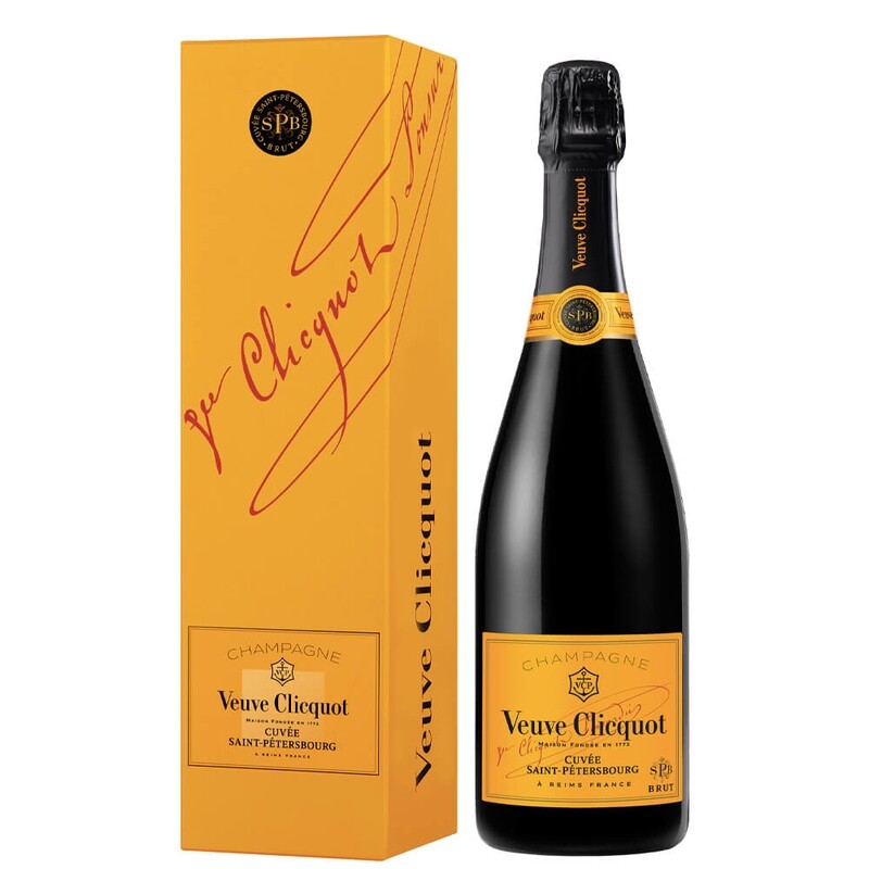 VEUVE CLICQUOT CUVEE SAINT-PETERSBOURG CHAMPAGNE BRUT CL 75