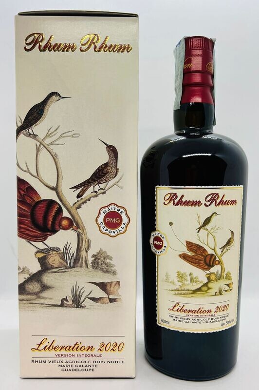 RHUM RHUM LIBERATION 2020 VERSION INTEGRALE MARIE GALANTE CL 70 ALC.58%