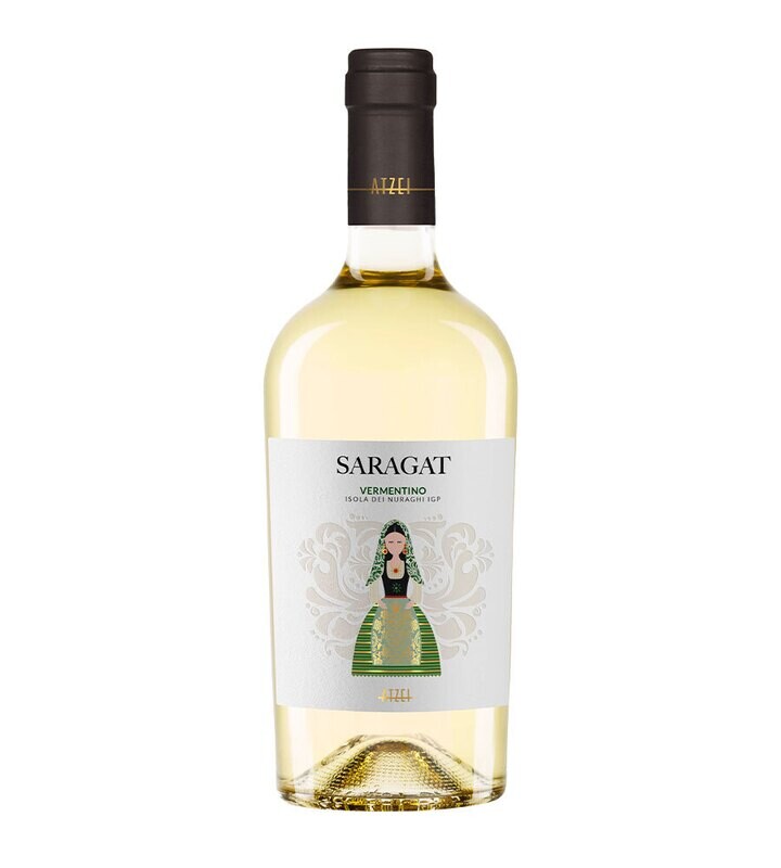 FANTINI SARAGAT VERMENTINO ISOLA DEI NURAGHI IGP CL 75 VENDEMMIA 2023