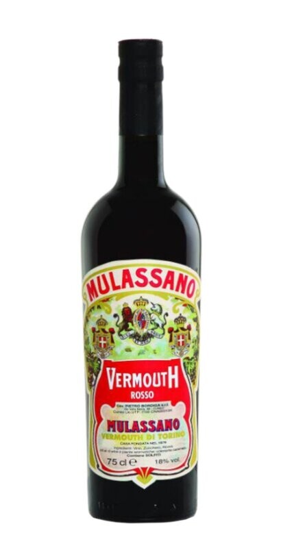 MULASSANO VERMOUTH ROSSO CL 75 ALC.18%