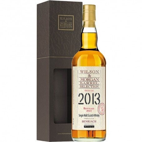 WILSON & MORGAN BARREL SELECTION WHISKY BENRIACH 2013 BOTTLE 2021 CL 70