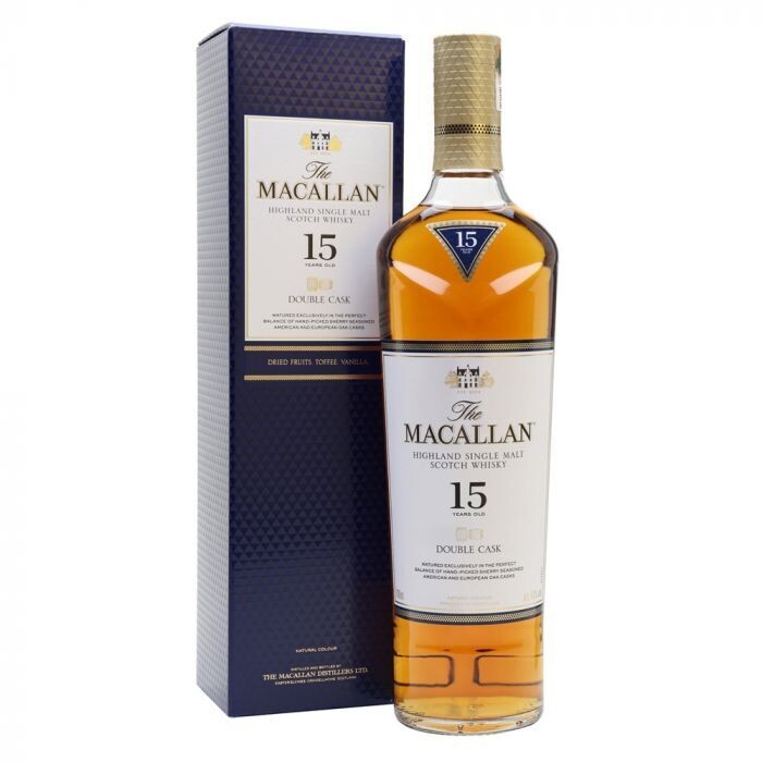 MACALLAN 15 YEARS OLD DOUBLE CASK CL 75 ASTUCCIATO