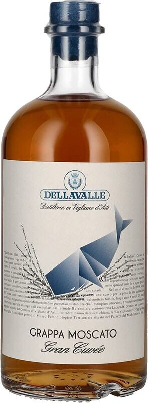 GRAPPA DELLA VALLE MOSCATO BARRIQUE CL 70