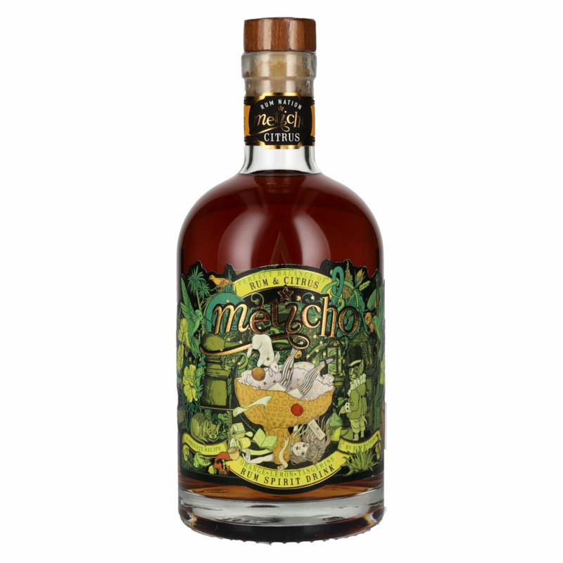 RUM NATION SPIRIT DRINK METICHO RUM & CITRUS CL 70