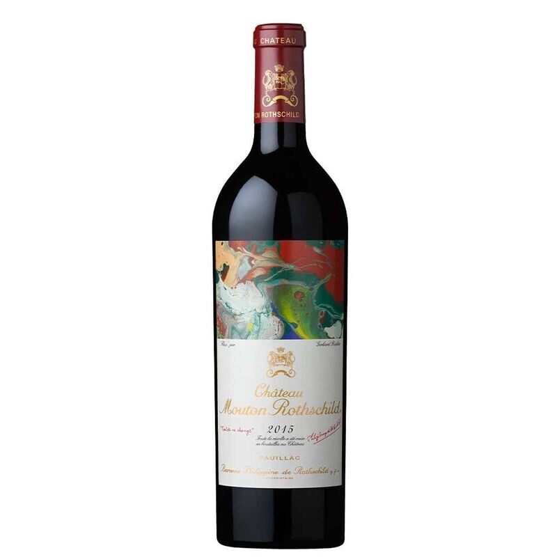 CHATEAU MOUTON ROTHSCHILD BARONNE PHILLIPPINE PREMIER CRU CLASSE' 2015  CL 75