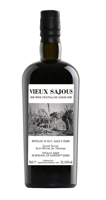 RUM VIEUX SAJOUS CL.70 52.14  VOL EX CARONI CASKS