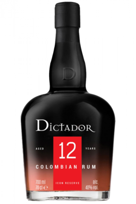 RUM DICTADOR 12 Y.O. COLOMBIAN RUM CL.70