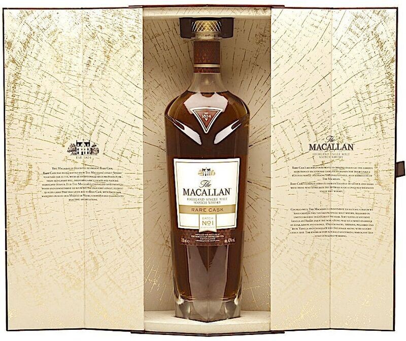 MACALLAN RARE CASK 2023 RELEASE SCOTCH WHISKY CL.70 ASTUCCIATO