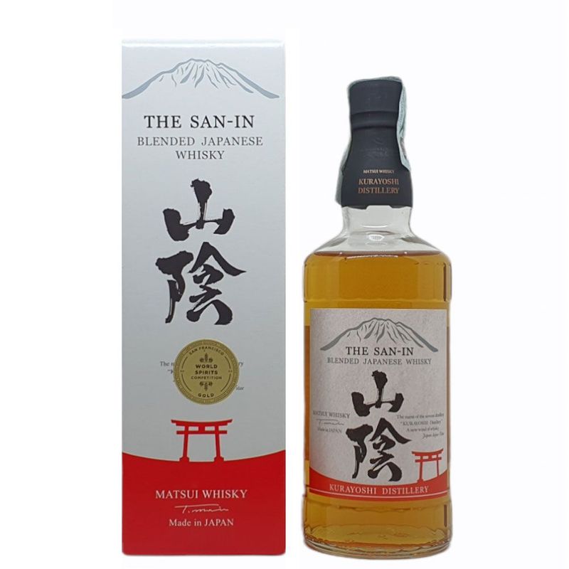 THE SAN-IN BLENDED JAPANASE WHISKY EX-BOURBON BARREL CL 70