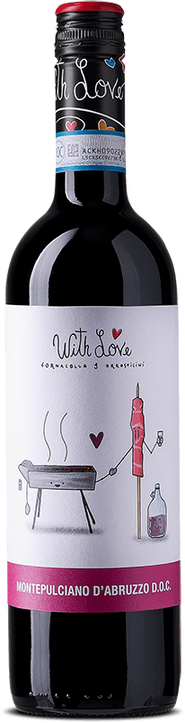 TORRI CANTINE - WITH LOVE COLLECTION FORNACELLA&ARROSTICINI - MONTEPULCIANO D'ABRUZZO DOC CL 75