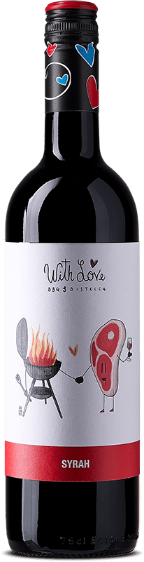TORRI CANTINE - WITH LOVE COLLECTION - BBQ & BISTECCA - SYRAH CL 75