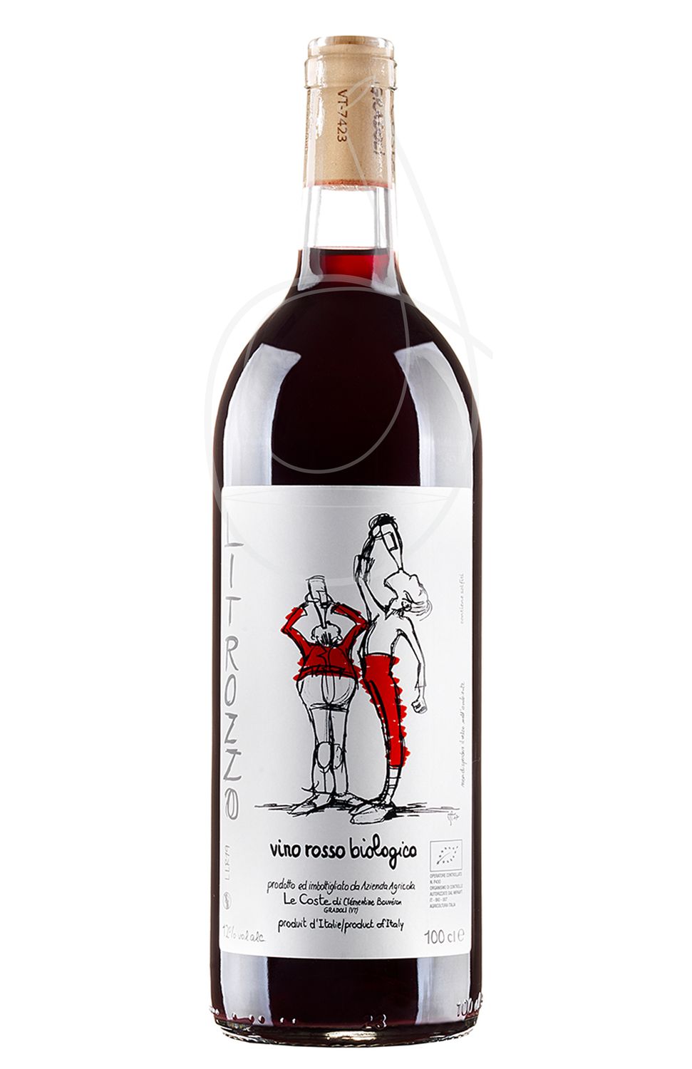 LE COSTE LITROZZO ROSSO LT.1 BIO CL 75