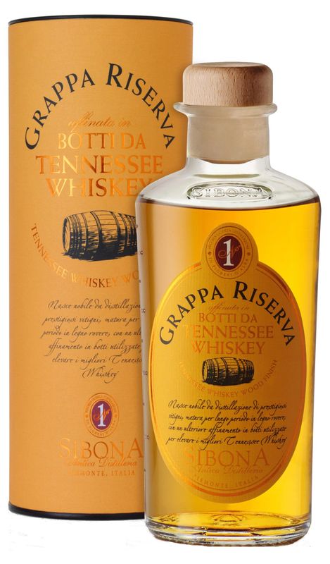GRAPPA SIBONA RISERVA BOTTI DA WHISKY 0,50 CL