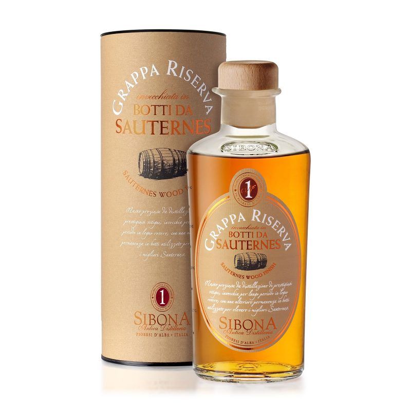 GRAPPA SIBONA RISERVA BOTTI DA SAUTRNERS 0,50CL