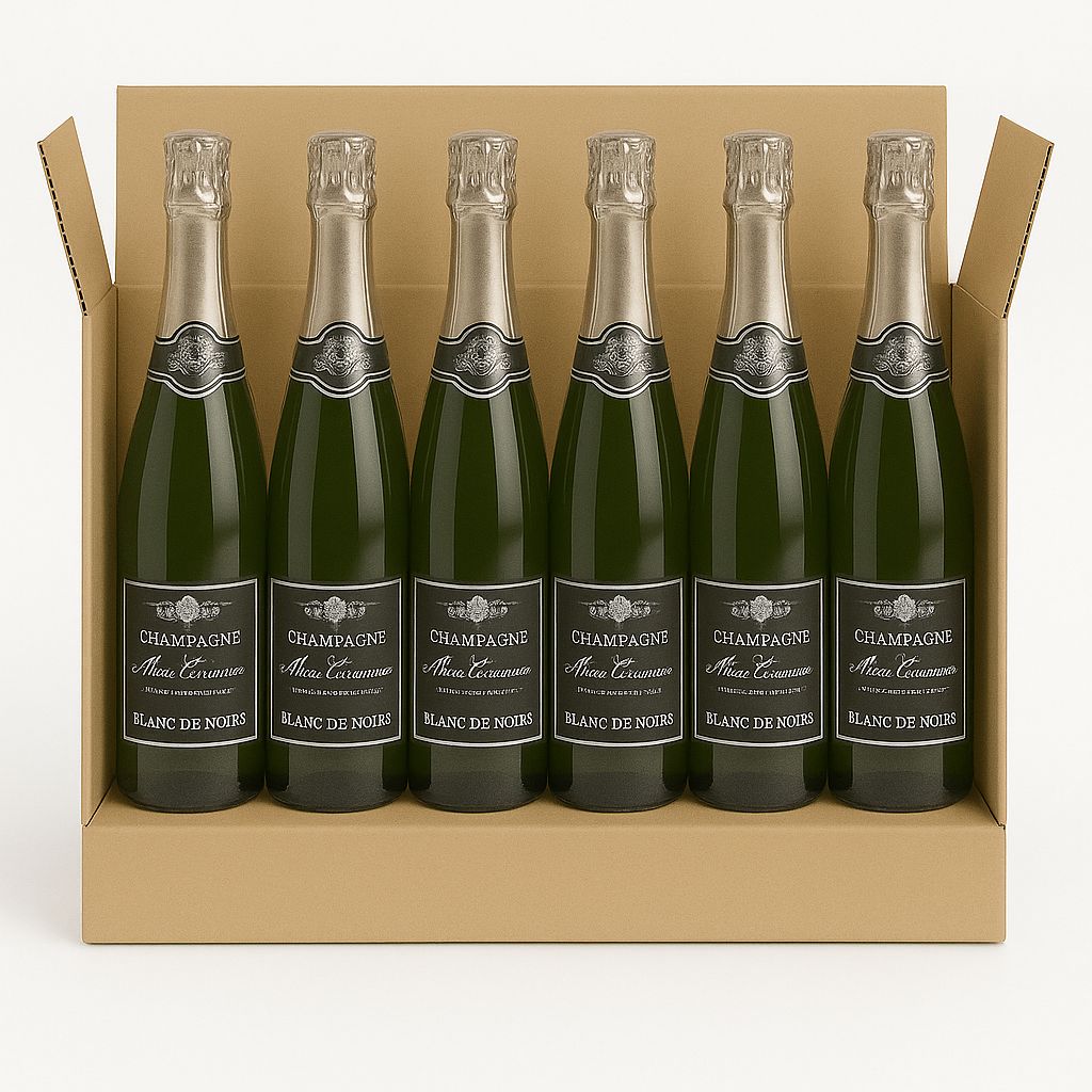 ALAIN COUVREUR BLANC DE NOIRS BRUT CHAMPAGNE CL 75 - CONFEZIONE 6 BOTTIGLIE