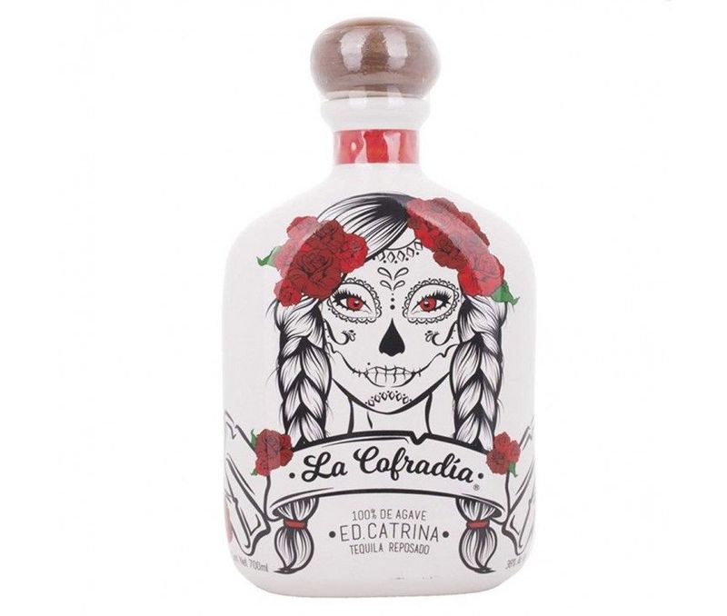 LA COFRADIA ED.CATRINA ROSE' TEQUILA REPOSADO CL 70