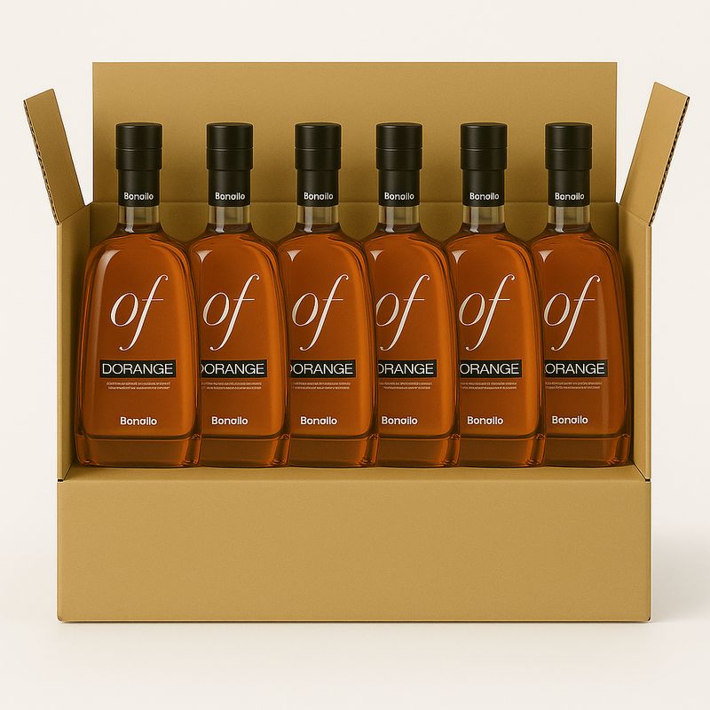 LIQUORE OF BONOLLO DORANGE CL 70 - CONFEZIONE 6 BOTTIGLIE