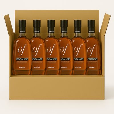 LIQUORE OF BONOLLO DORANGE CL 70 - CONFEZIONE 6 BOTTIGLIE