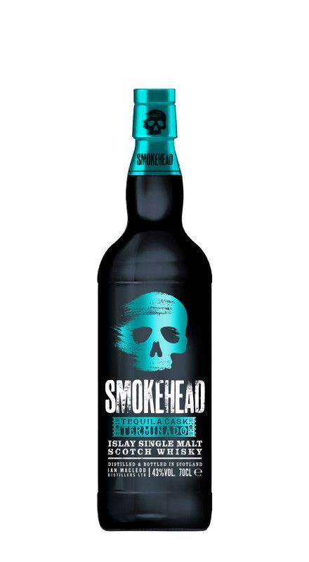 SMOKEHEAD ISLAY SINGLE MALT SCOTCH WHISKY  TEQUILA CASK TERMINADO ASTUCCIATO CL 70  VOL. 43%