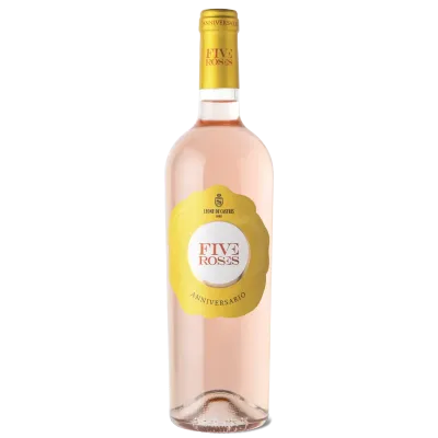 LEONE DE CASTRIS FIVE ROSES ANNIVERSARIO SALENTO ROSATO IGT CL 75