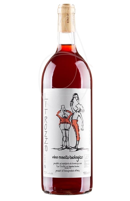 LE COSTE LITROZZO ROSATO 1L BIO