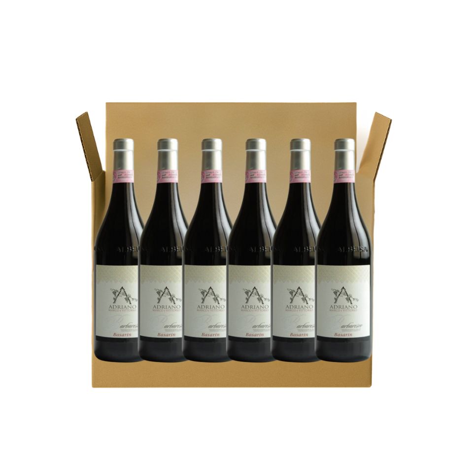 ADRIANO BARBARESCO ADRIANO BARBARESCO "BASARIN" DOCG CL 75 -CONFEZIONE DA 6 BOTTIGLIE