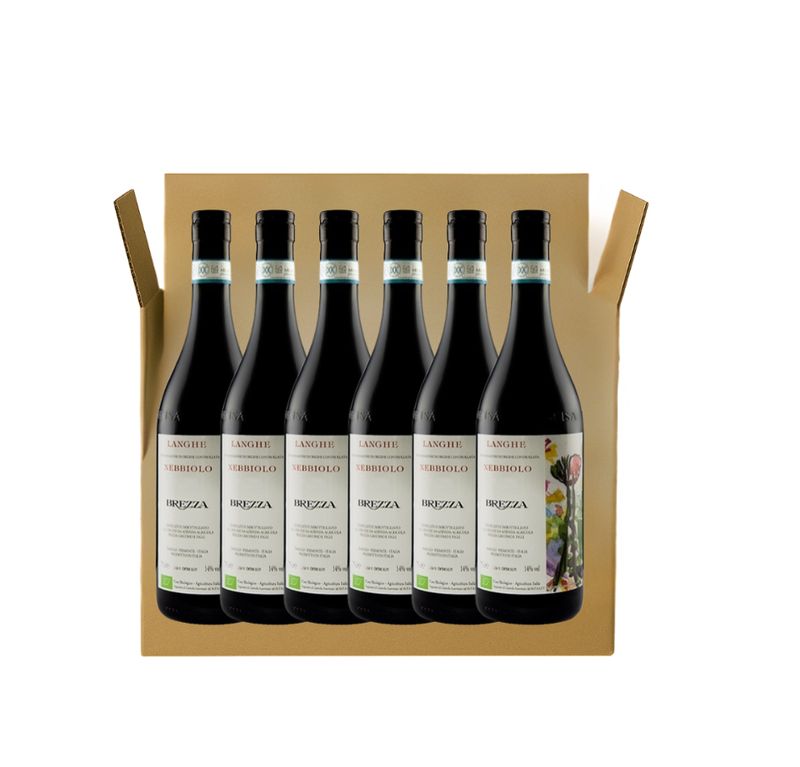 AZIENDA AGRICOLA BREZZA LANGHE NEBBIOLO VIGNA SANTA ROSALIA DOC CL 75 - CONFEZIONE DA 6 BOTTIGLIE