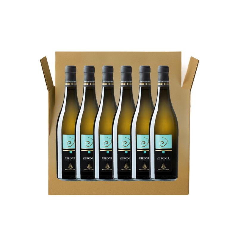 BORGO DI COLLOREDO GIRONIA BIANCO BIFERNO DOC CL 75 -CONFEZIONE DA 6 BOTTIGLIE