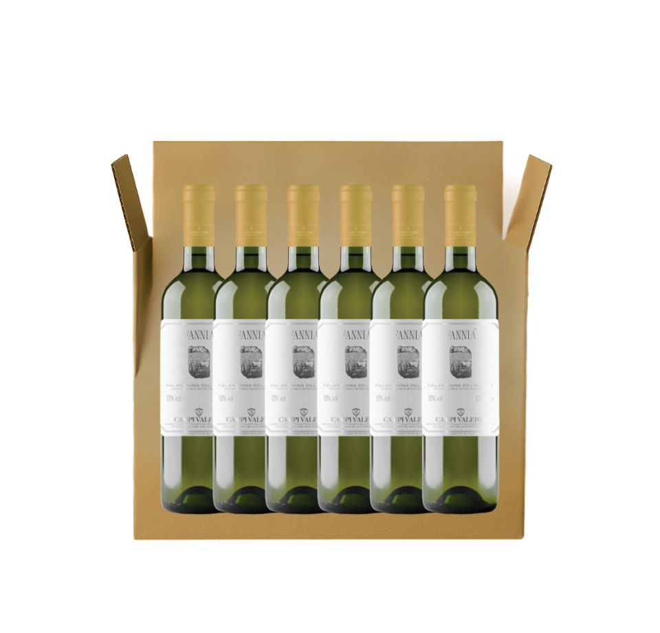 CAMPI VALERIO "FANNIA" FALANGHINA DEL MOLISE DOC CL 75 - CONFEZIONE DA 6 BOTTIGLIE
