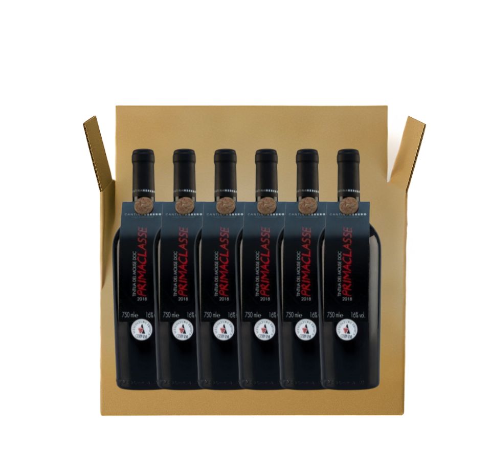CANTINA HERERO PRIMACLASSE 2021 TINTILIA DEL MOLISE DOC CL 75 CONFEZIONE DA 6 BOTTIGLIE