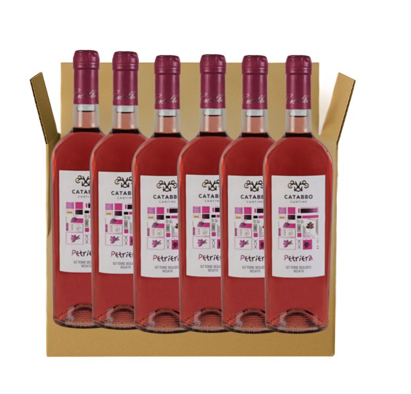 CATABBO PETRIERA ROSATO DI TINTILIA TERRE DEGLI OSCI IGT CL.75 - CONFEZIONE DA 6 BOTTIGLIE