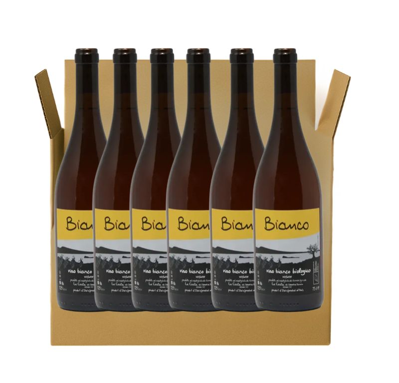 LE COSTE BIANCO BIO CL 75 - CONFEZIONE DA 6 BOTTIGLIE