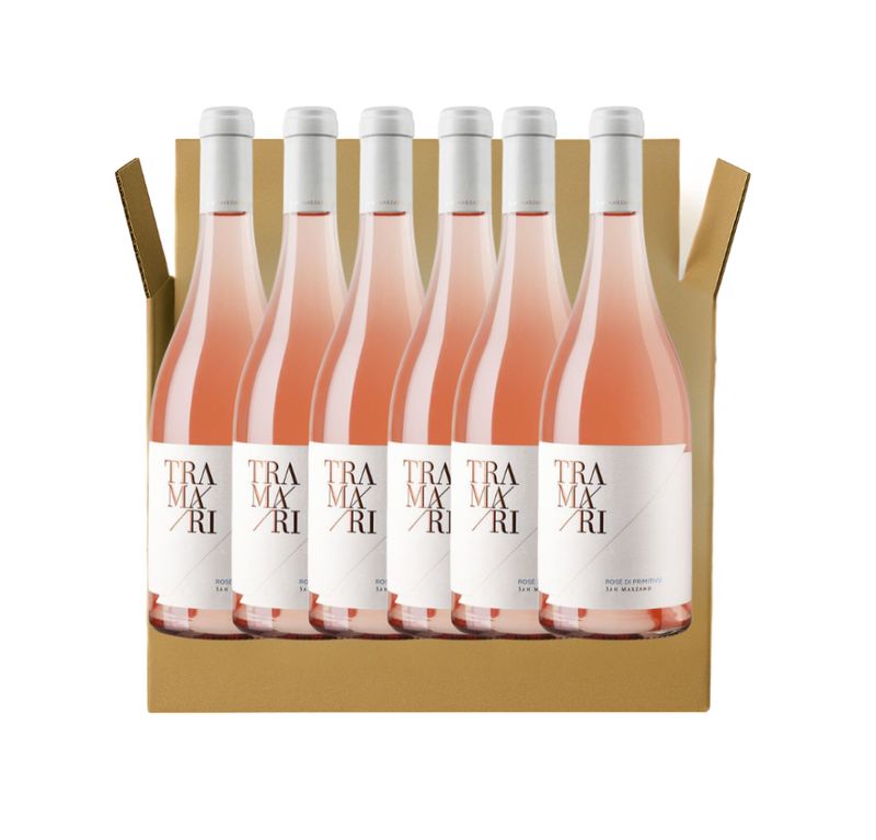 SAN MARZANO TRAMARI ROSATO MEZZA BOTT. 37,5 CL -CONFEZIONE DA 6 BOTTIGLIE