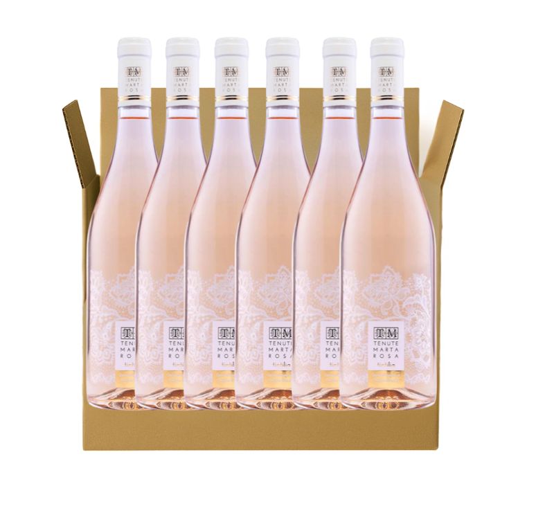 TENUTE MARTAROSA ROSATO DI TINTILIA DOC CL 75 -CONFEZIONE DA 6 BOTTIGLIE