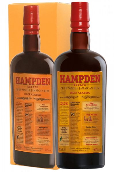 RUM HAMPDEN ESTATE OVERPROOF  60 GRADI cl.70