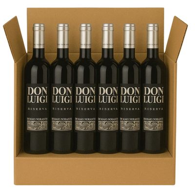 DI MAJO NORANTE DON LUIGI RISERVA DOC CL 75 -CONFEZIONE 6 BOTTIGLIE DI MAJO NORANTE DON LUIGI RISERVA DOC CL 75 -CONFEZIONE 6 BOTTIGLIE