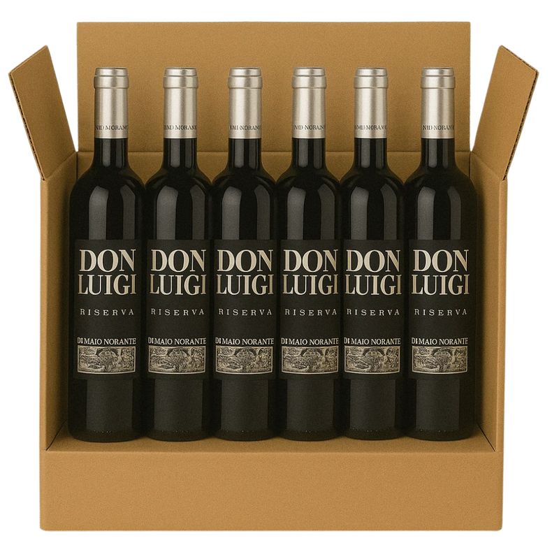 DI MAJO NORANTE DON LUIGI RISERVA DOC CL 75 -CONFEZIONE 6 BOTTIGLIE DI MAJO NORANTE DON LUIGI RISERVA DOC CL 75 -CONFEZIONE 6 BOTTIGLIE