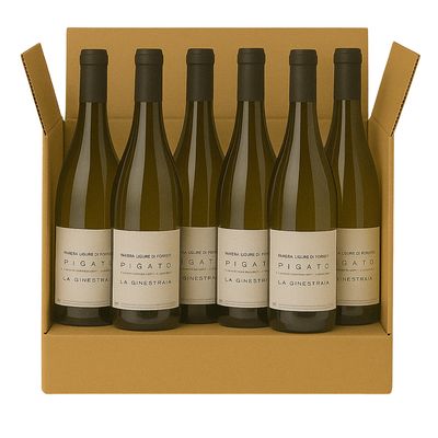 LA GINESTRAIA PIGATO RIVIERA LIGURE DI PONENTE DOC CL 75 -CONFEZIONE DA 6 BOTTIGLIE
