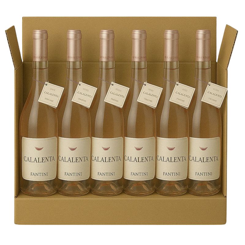FANTINI CALALENTA ROSATO MERLOT CL 75 -CONFEZIONE 6 BOTTIGLIE