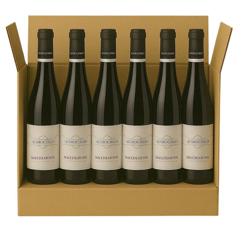 CLAUDIO CIPRESSI MACCHIAROSSA TINTILIA DEL MOLISE DOC BIO CL 75 -CONFEZIONE 6 BOTTIGLIE