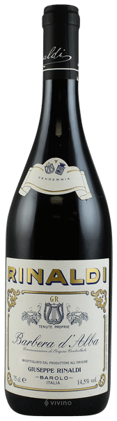 RINALDI BARBERA D'ALBA DOC 2021 CL 75