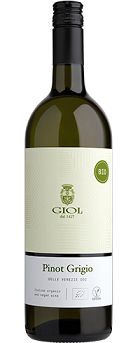 GIOL PINOT GRIGIO SENZA SOLFITI AGGIUNTI DOC CL 75