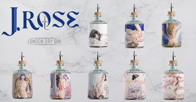 GIN J ROSE LONDON DRY ARTIGIANALI CL 70