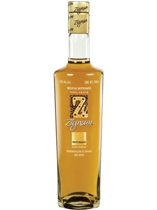 MEZCAL REPOSADO ZIGNUM CL 70
