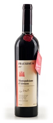 PRAESIDIUM MONTEPULCIANO D'ABRUZZO RISERVA 2020 DOC CL 75