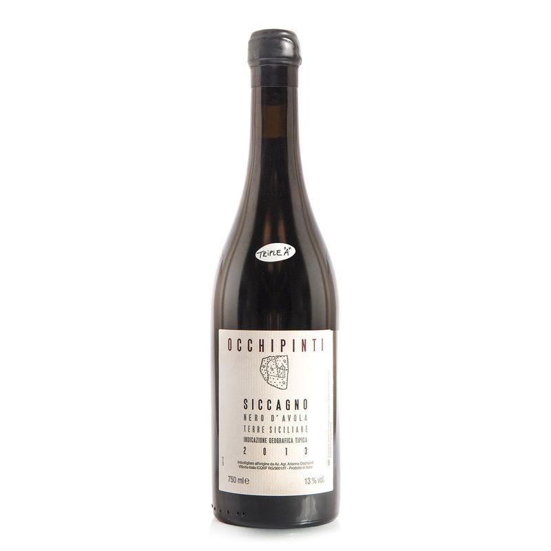 OCCHIPINTI SICCAGNO ROSSO TERRE SICILIANE IGT CL 75