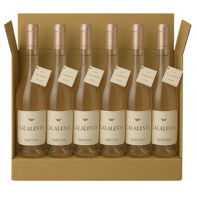 FANTINI CALALENTA ROSATO MERLOT CL 75 -CONFEZIONE 6 BOTTIGLIE FANTINI CALALENTA ROSATO MERLOT CL 75 -CONFEZIONE 6 BOTTIGLIE