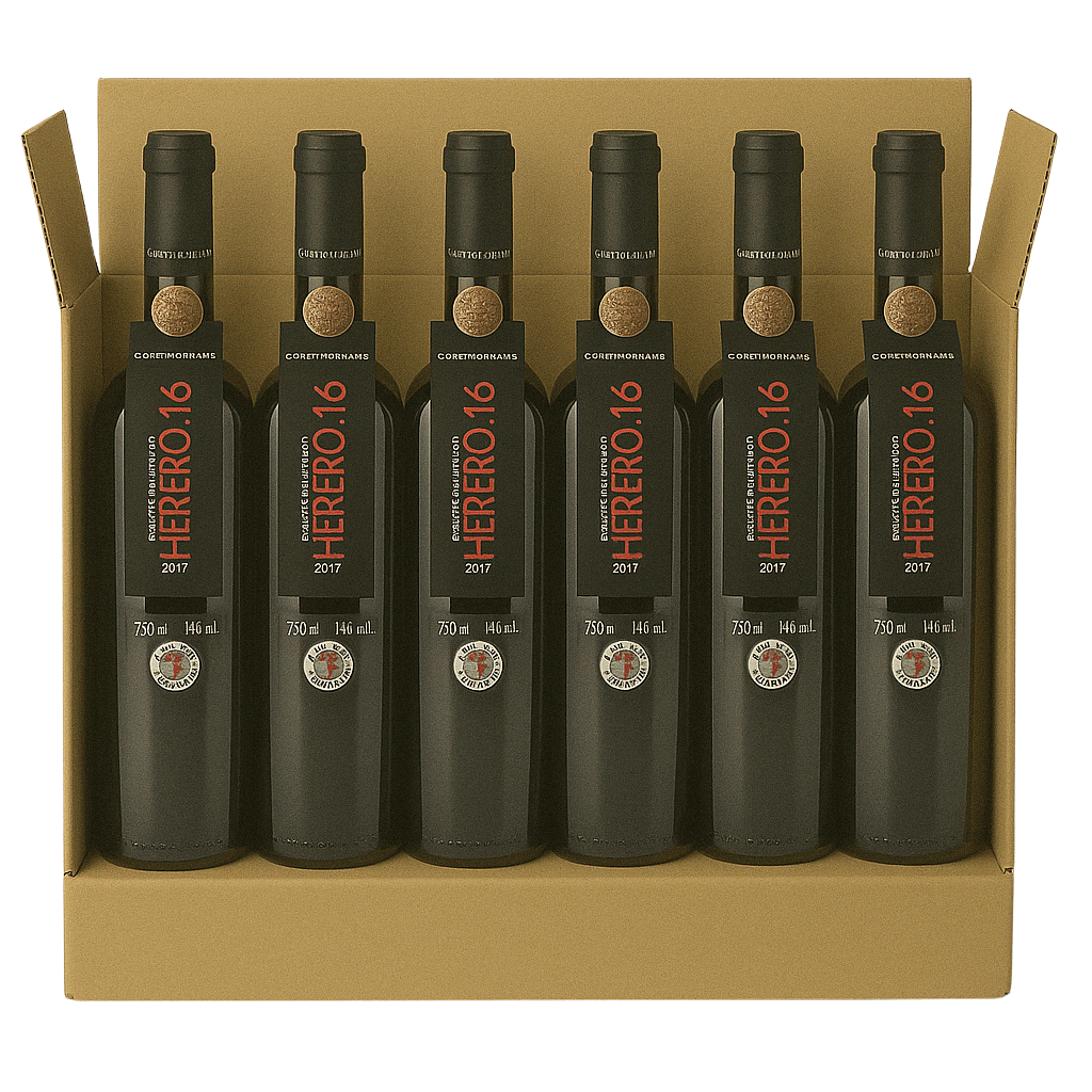 CANTINA HERERO.16 TINTILIA DEL MOLISE DOC SUPERIORE 2021 CL 75 - CONFEZIONE DA 6 CANTINA HERERO.16 TINTILIA DEL MOLISE DOC SUPERIORE 2021 CL 75 - CONFEZIONE DA 6