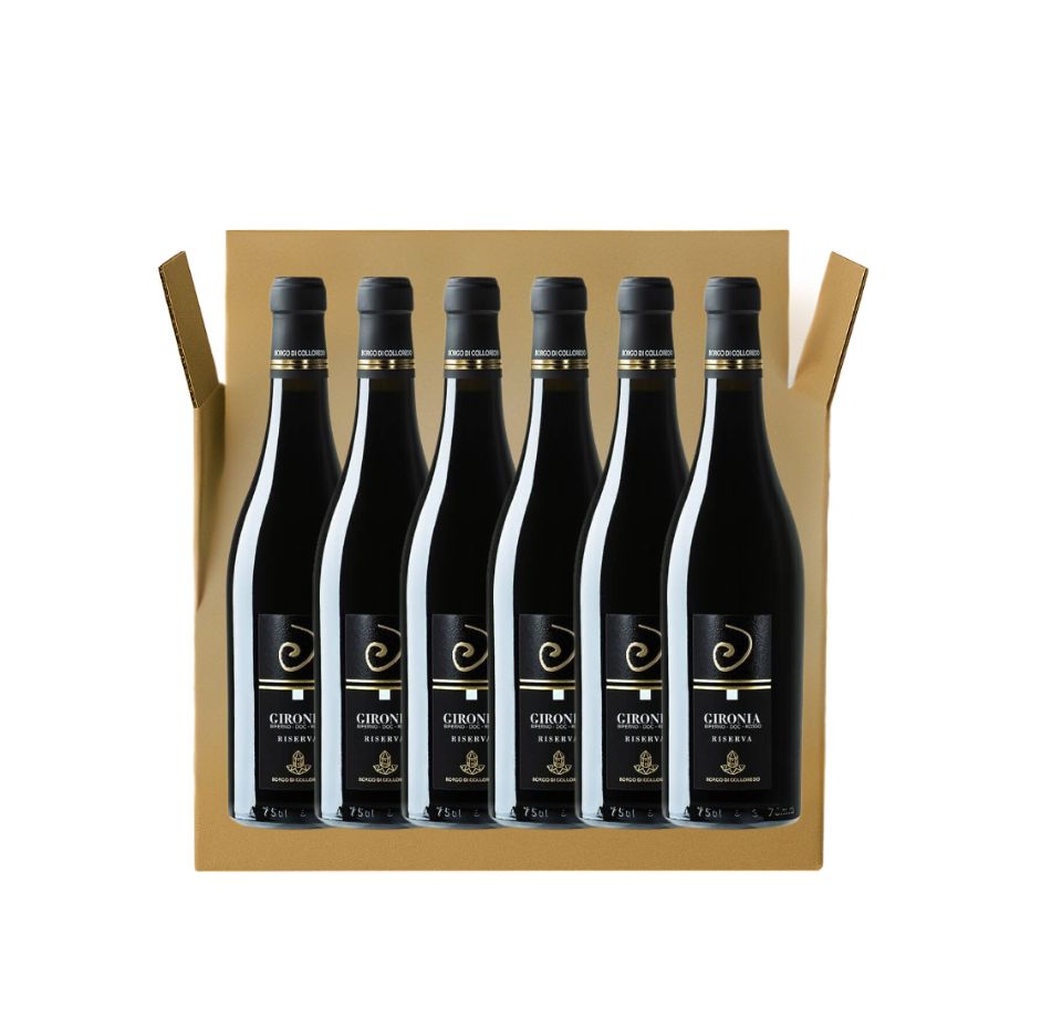 BORGO DI COLLOREDO GIRONIA BIFERNO ROSSO RISERVA DOC CL 75 -CONFEZIONE DA 6 BOTTIGLIE BORGO DI COLLOREDO GIRONIA BIFERNO ROSSO RISERVA DOC CL 75 -CONFEZIONE DA 6 BOTTIGLIE