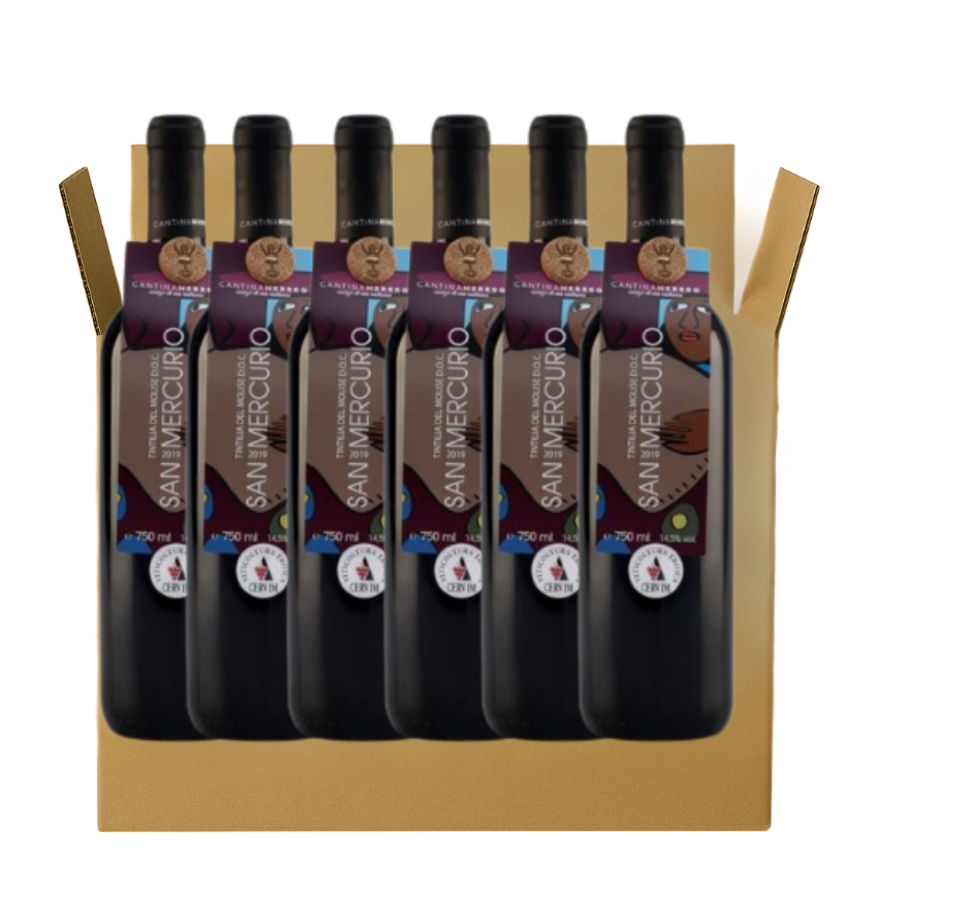 HERERO SAN MERCURIO TINTILIA DEL MOLISE 2022 DOC CL 75 -CONFEZIONE DA 6 BOTTIGLIE HERERO SAN MERCURIO TINTILIA DEL MOLISE 2022 DOC CL 75 -CONFEZIONE DA 6 BOTTIGLIE